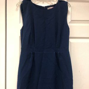 Navy Blue Sheath Dress